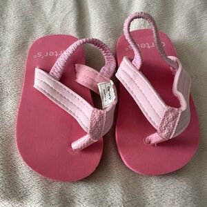 2/$15 NWOT Carter’s Baby Flip Flops